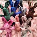 Liquidation & Wholesale Lot: 100pcs Wishing Rabbit doll plush toy pendant