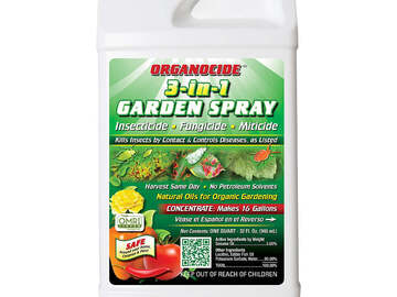  : Organocide 3-in-1 Organic Garden Spray, qt