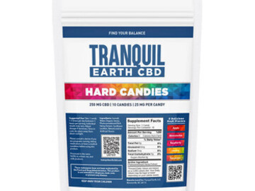  : Tranquil Earth CBD - CBD Edible - Hard Candies - 25mg