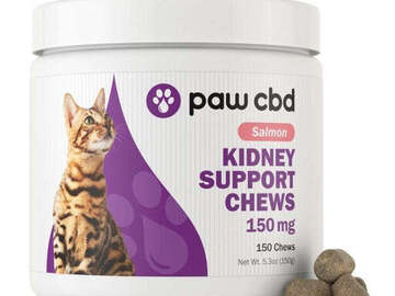 : Salmon CBD Kidney Support Soft Chews For Cats by Paw CBD