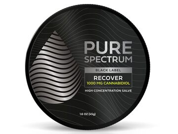  : Pure Spectrum, Recover High Concentration Salve, 1.6oz, 1000mg CB