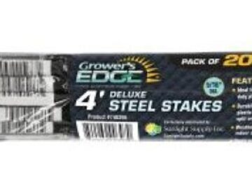  : Growers Edge Deluxe Steel Stake 5/16