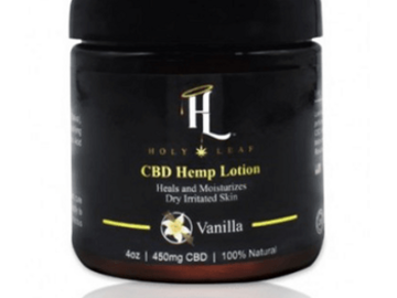  : Holy Leaf - CBD Topical - Vanilla Lotion