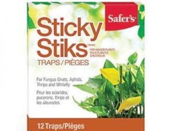  : Safer’s Sticky Stiks (12/pk)