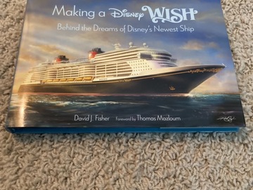 Selling with online payment: Disney Wish Inaugural Collectors Book 
