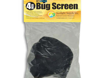 : Black Ops Bug Screen w/ Active Carbon Insert 4 in