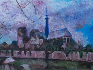 Sell Artworks: Notre Dame-Notwithstanding the test of time