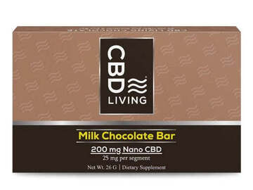  : CBDLiving Milk Chocolate Bar