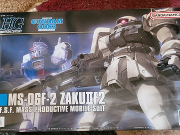 Selling with online payment: Bandai 1/144 107 Gundam MS-06-F ZAKUIIF2 Model kit NEW!  
