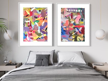 Sell Artworks: Untitled (twin paintings)