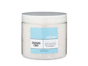  : Allitom CBD Refreshing Peppermint and Eucalyptus CBD Bath Soak