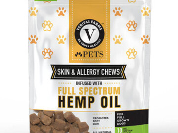  : Veritas Farms - CBD Pet Edible - Full Spectrum Skin and Allergy C