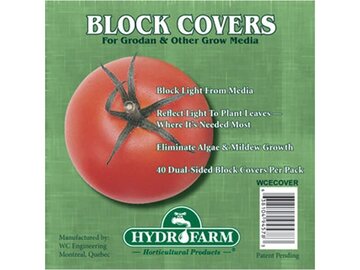  : 4" Rockwool Block Cover - 40 Pack