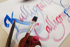 Työpajoja tarjolla: Kalligrafiaa kevein rantein to 23.2.2023 klo 12