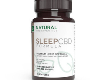  : Natural Therapeutics - CBD Soft Gel Caps - Sleep with Melatonin -
