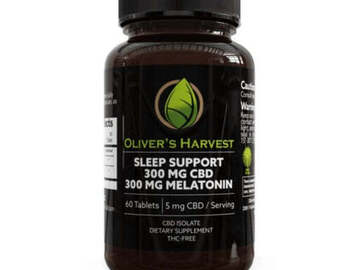  : Oliver's Harvest CBD Melatonin Tablets
