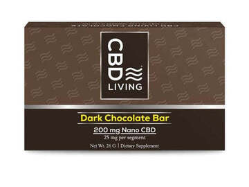  : CBDLiving Dark Chocolate Bar