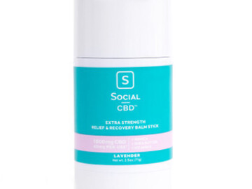  : Social - CBD Topical - Extra Strength Muscle Relief & Recovery Ba