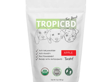  : TropiCBD - CBD Pet Edible - Apple Dog Treats - 4mg