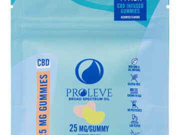  : Proleve - CBD Edible - Broad Spectrum Gummy Slices 4 Count - 25mg