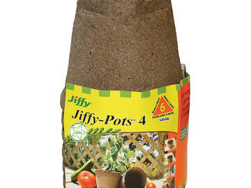  : Jiffy 4" Round Pot 6 pack