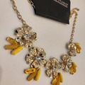 Bulk Lots: 6 Fashion Gold  and Yellow Flowers necklace Name Brand