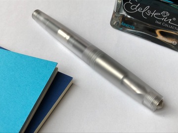 Renting out: Namisu Nova Frosted Titanium (multiple nibs available)