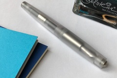 Renting out: Namisu Nova Frosted Titanium (multiple nibs available)