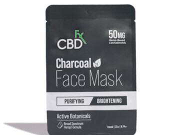  : CBDfx - CBD Face Mask - Charcoal - 50mg