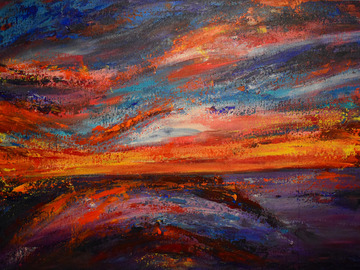 Sell Artworks: Symphony Of The Sunset Painting