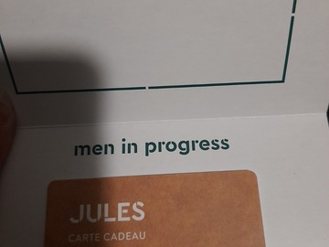 Vente: Carte cadeau Jules & Brice (100€)
