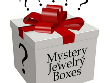 Liquidation & Wholesale Lot: 100 pcs Most Popular Lucky Mystery Box Fashioin Jewelry