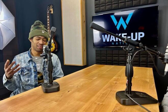 Spacious Portland area podcast recording studio
