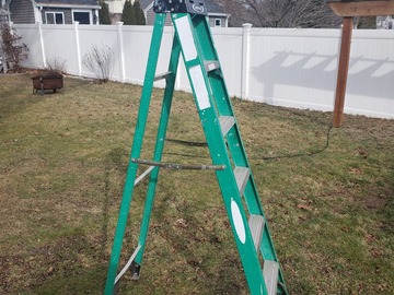 Renting out with online payment: 6 ft. Fiberglass Step Ladder