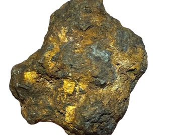 Verkaufen mit Online-Zahlungen: Sericho Meteorit Stein-Eisen Pallasite 48,1gr Schnäppchen 