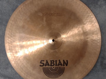Selling with online payment: Sabian AAX 20" Chinese Cymbal