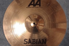 Selling with online payment: Sabian AA 17" Medium-Thin Crash Cymbal 