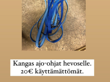 Myy: Kangas ajo-ohjat