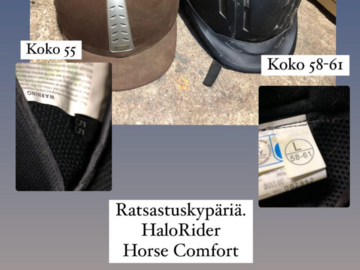 Myy: 2x kypäriä