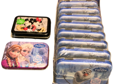Buy Now: Cotton Swab Disney Travel Tins (73 Pcs Box)