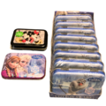 Liquidation & Wholesale Lot: Cotton Swab Disney Travel Tins (73 Pcs Box)