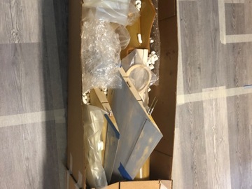 Selling: Jet Hangar Hobby A7 Corsair kit with Scale Gear partially built