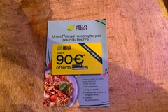 Vente: e-Carte cadeau Hello Fresh (90€)