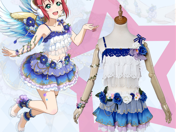 Selling with online payment: Uwowo Ruby Kurosawa Love Live Angel Outfit Size M