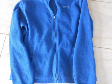 Selling with online payment: Blue fleece with full length zip