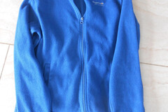 Winter sports: Blue fleece with full length zip