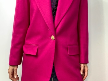 Selling: Vintage HOT Pink Wool Blazer