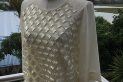 Selling: Kate Sylvester Champagne Diamond S Top