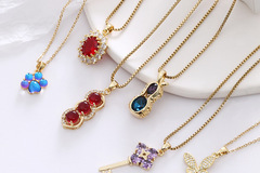 Liquidation & Wholesale Lot: 50pcs fashion versatile necklace accessories pendant