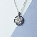 : Weaving star pendant(Silver chain included)